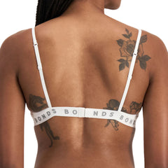 Bonds Hipster Flex It Wirefree Bra in White - Back View