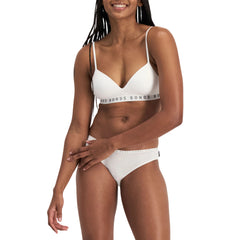 Bonds Hipster Flex It Wirefree Bra in White - Front View
