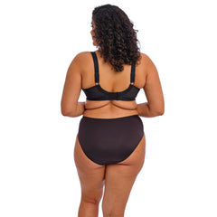Elomi Cate Full Cup Banded Bra in Black - Back View