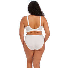 Elomi Cate Soft Cup Bra in White - Back View