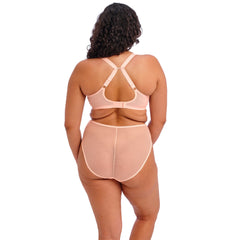 Elomi Charley Stretch Plunge Bra in Ballet Pink - Racer Back