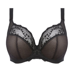 Elomi Charley Stretch Plunge Bra in Black - Cut Out
