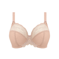 Elomi Charley Stretch Plunge Bra in Fawn - Cut Out