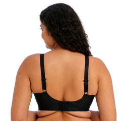 Elomi Energise Sports Bra in Black - Back View