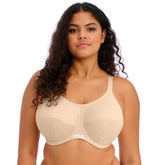 Elomi Energise Sports Bra in Nude - Front View