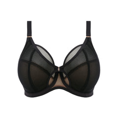Elomi Kintai Plunge Bra in Black - Cut Out