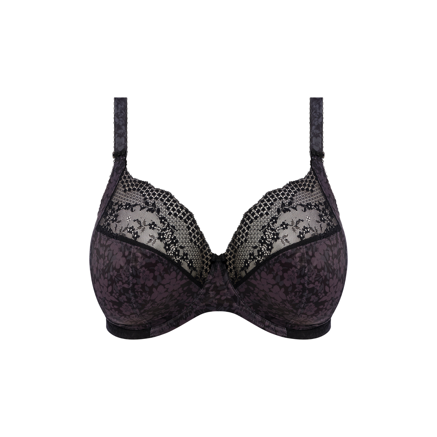 Elomi Lucie Stretch Plunge Bra - Black