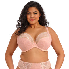Elomi Lucie Stretch Plunge Bra in Pale Blush - Close Up
