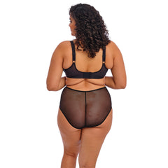 Elomi Matilda Plunge Bra in Black - Back View