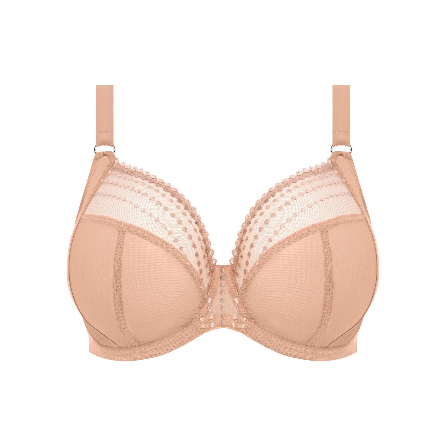 Elomi Matilda Plunge Bra in Cafe Au Lait - Cut Out