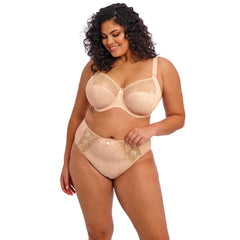 Elomi Morgan Stretch Banded Bra in Cameo Rose - Front View