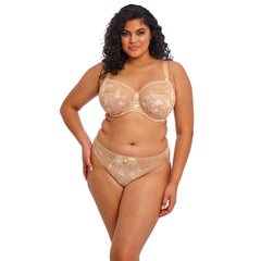 Elomi Morgan Stretch Banded Bra in Toasted Almond - Front View