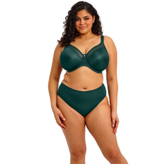Elomi Smooth Moulded Bra in Deep Emerald - Front View