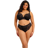 Elomi Tiernie Thong in Black - Front View