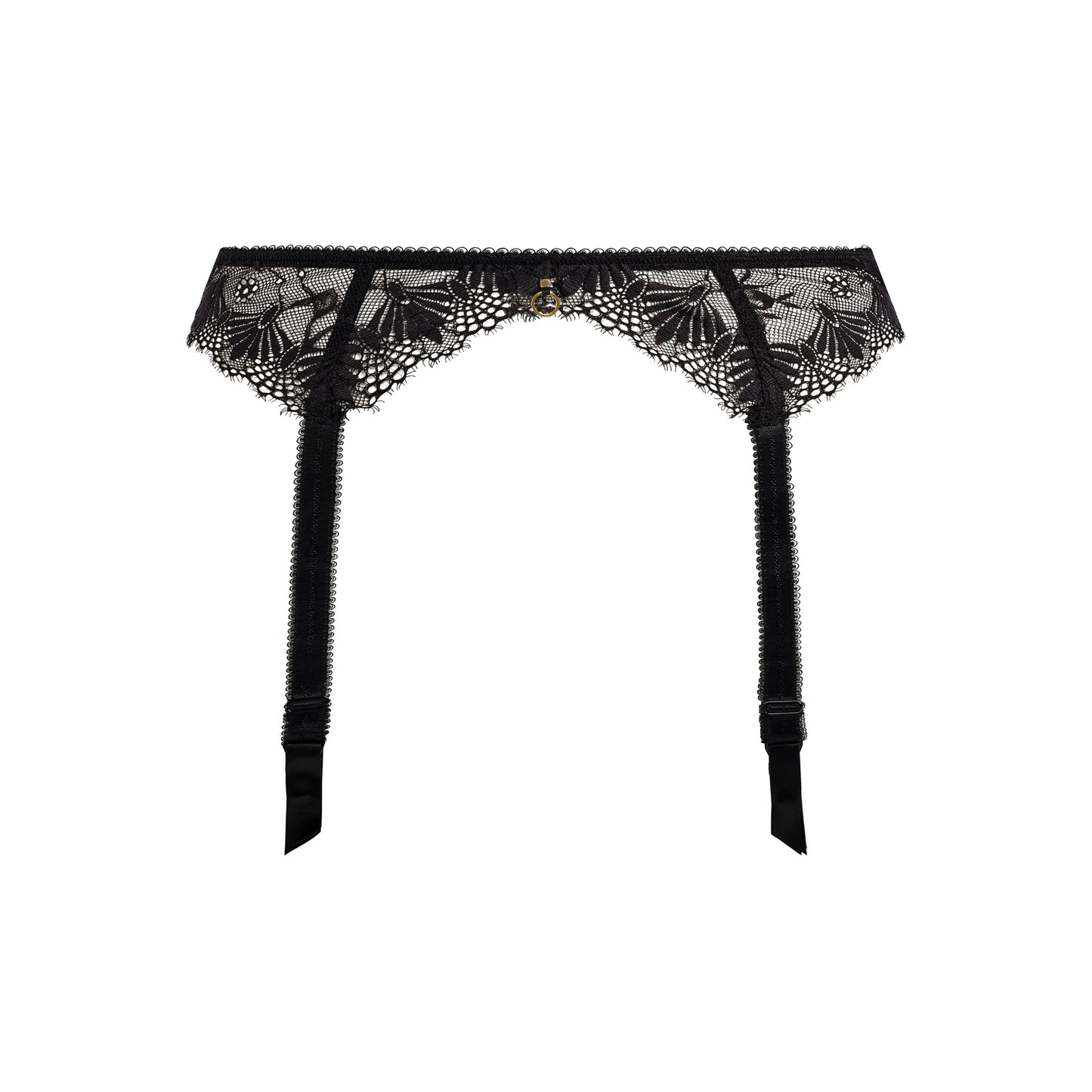 Freya Fascinate Suspender in Black - Cut Out