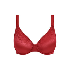 Wacoal BackA ppeal Classic Underwire Bra in Regina Red - Cut Out
