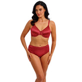 Wacoal BackA ppeal Classic Underwire Bra in Regina Red - Front View