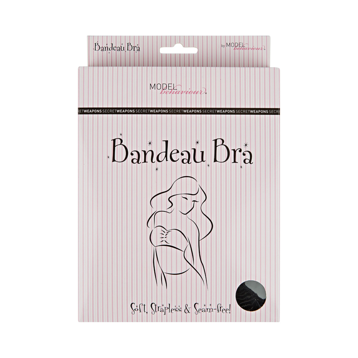 Bandeau Bra - Black