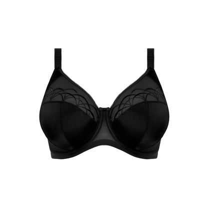 Elomi Cate Full Cup Banded Bra in Black - Cut Out