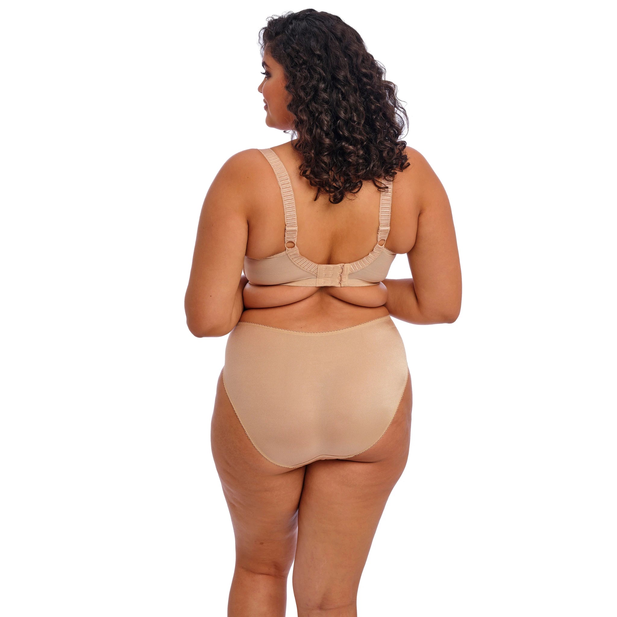Elomi Cate Full Cup Banded Bra in Hazel - Back View