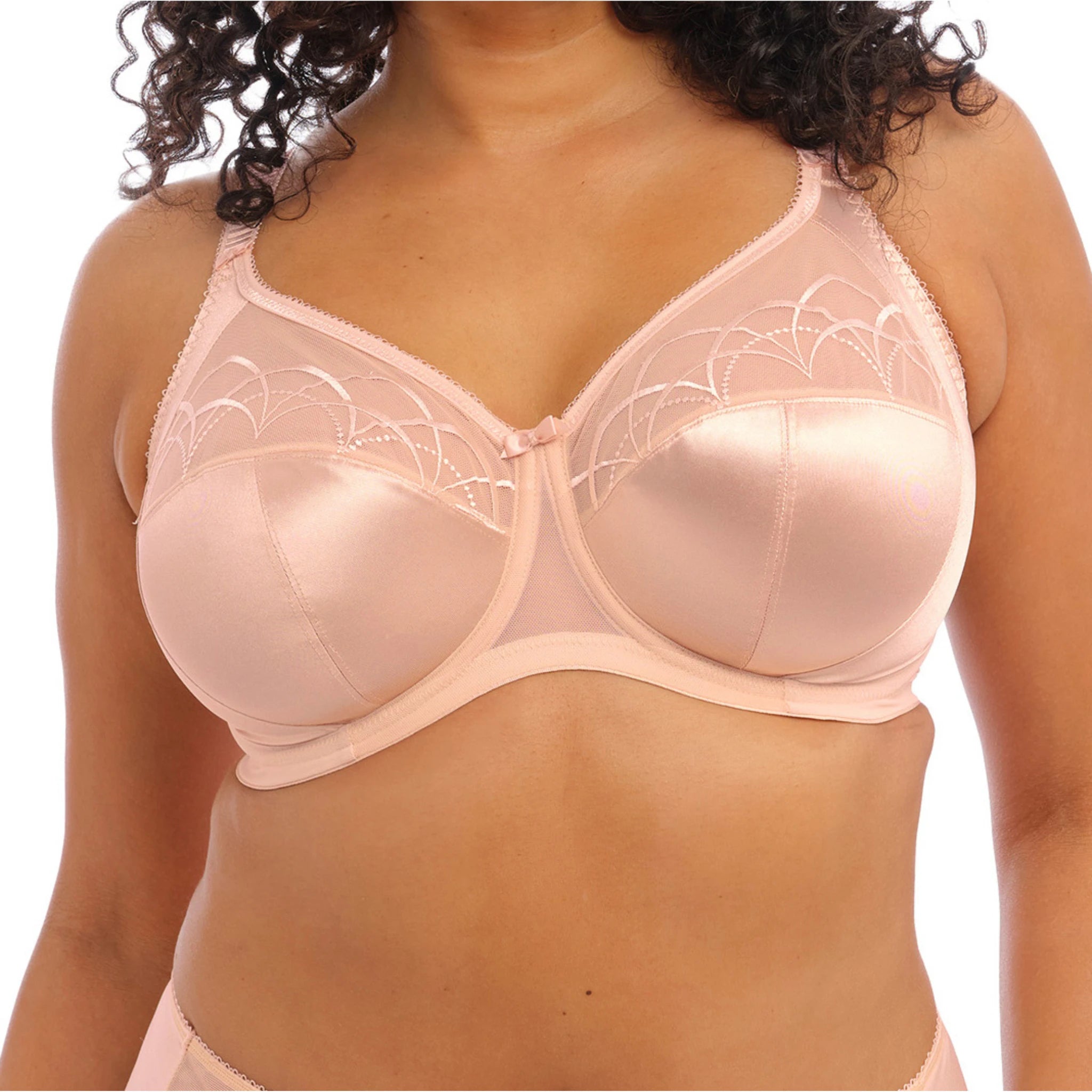 Elomi Cate Full Cup Banded Bra in Latte - Front View