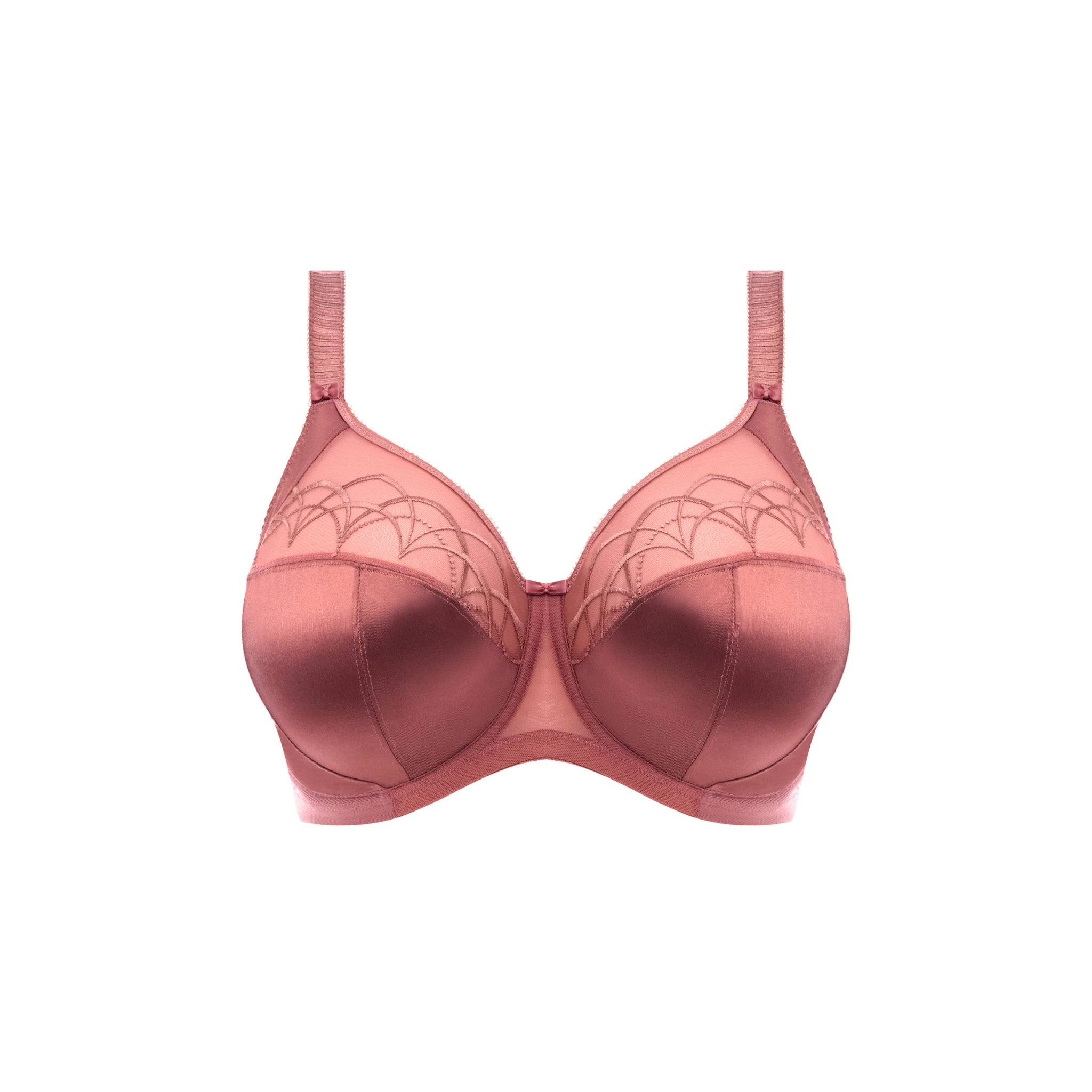 Elomi Cate Full Cup Banded Bra in Rosewood - Cut Out