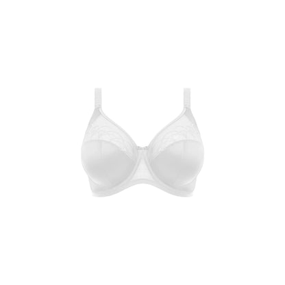 Elomi Cate Full Cup Banded Bra in White - Cut Out