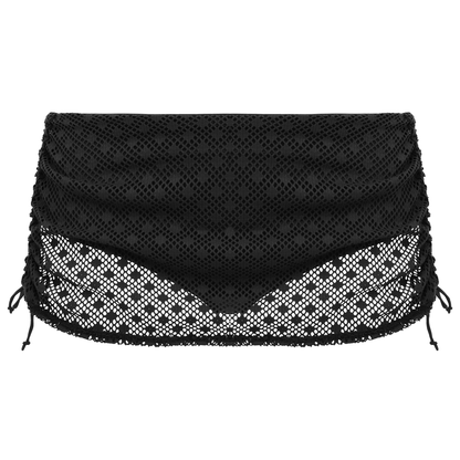 Elomi Bazaruto Adjustable Skirted Bikini Brief - Black