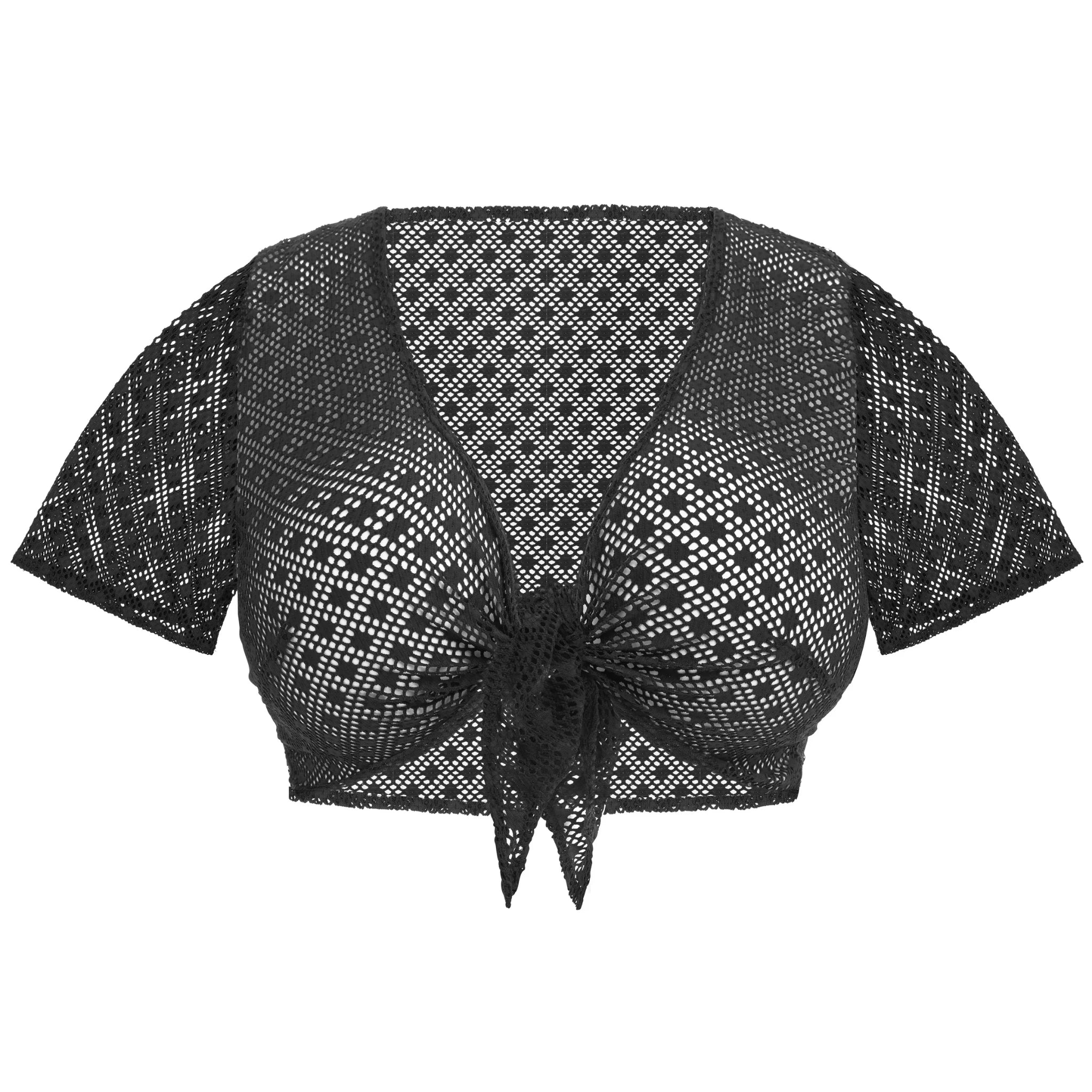 Elomi Bazaruto Beach Top in Black - Cut Out