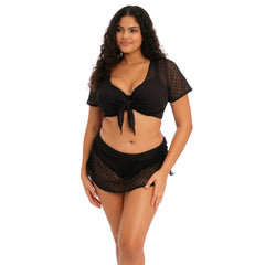 Elomi Bazaruto Beach Top in Black - Front View