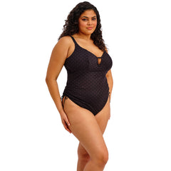Elomi Bazaruto Non Wired Swimsuit in Black - Styled View