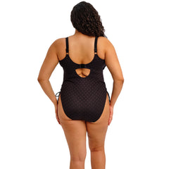 Elomi Bazaruto Non Wired Swimsuit in Black - Back View