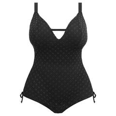 Elomi Bazaruto Non Wired Swimsuit in Black - Cut Out