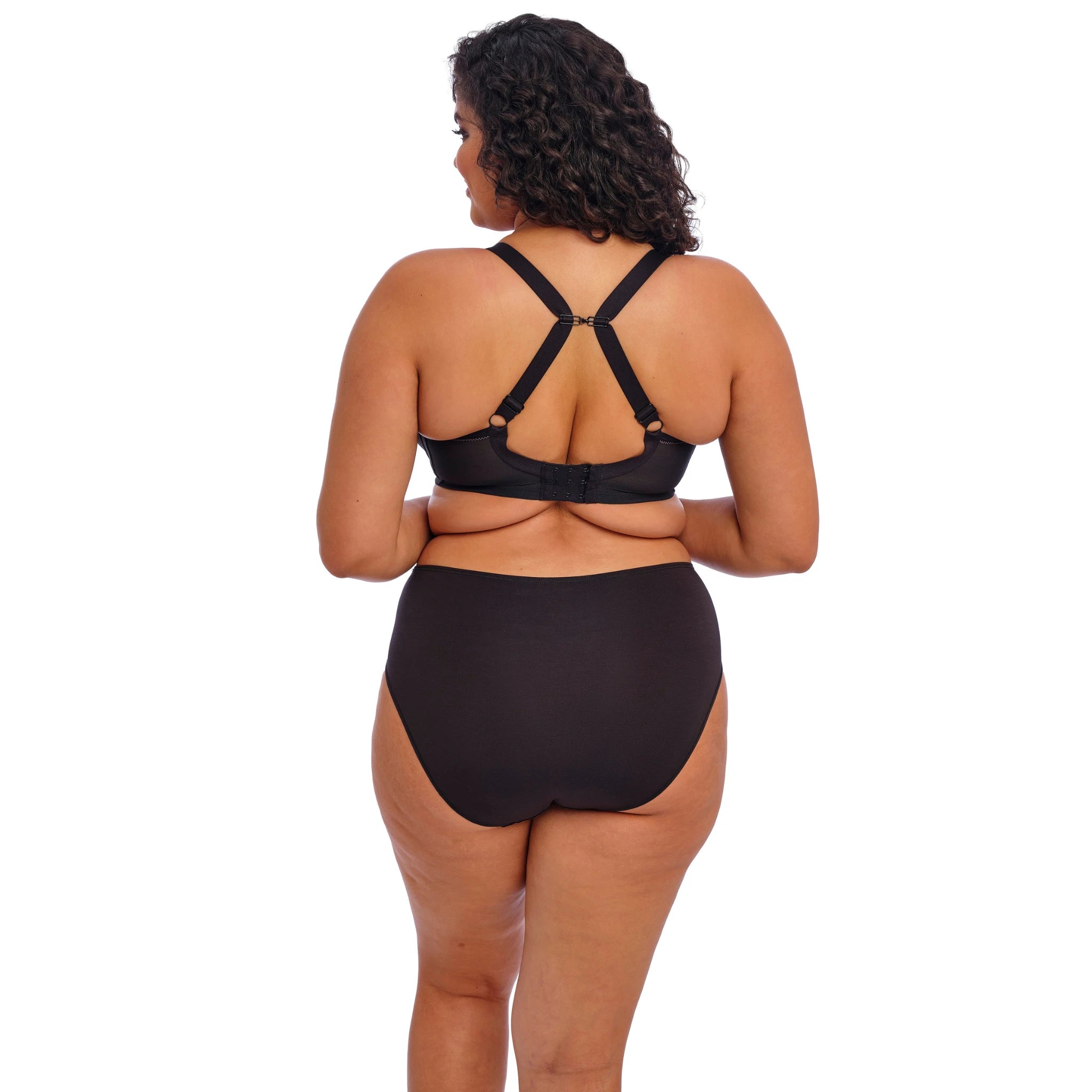 Elomi Bijou Bra in Black - Racer Back