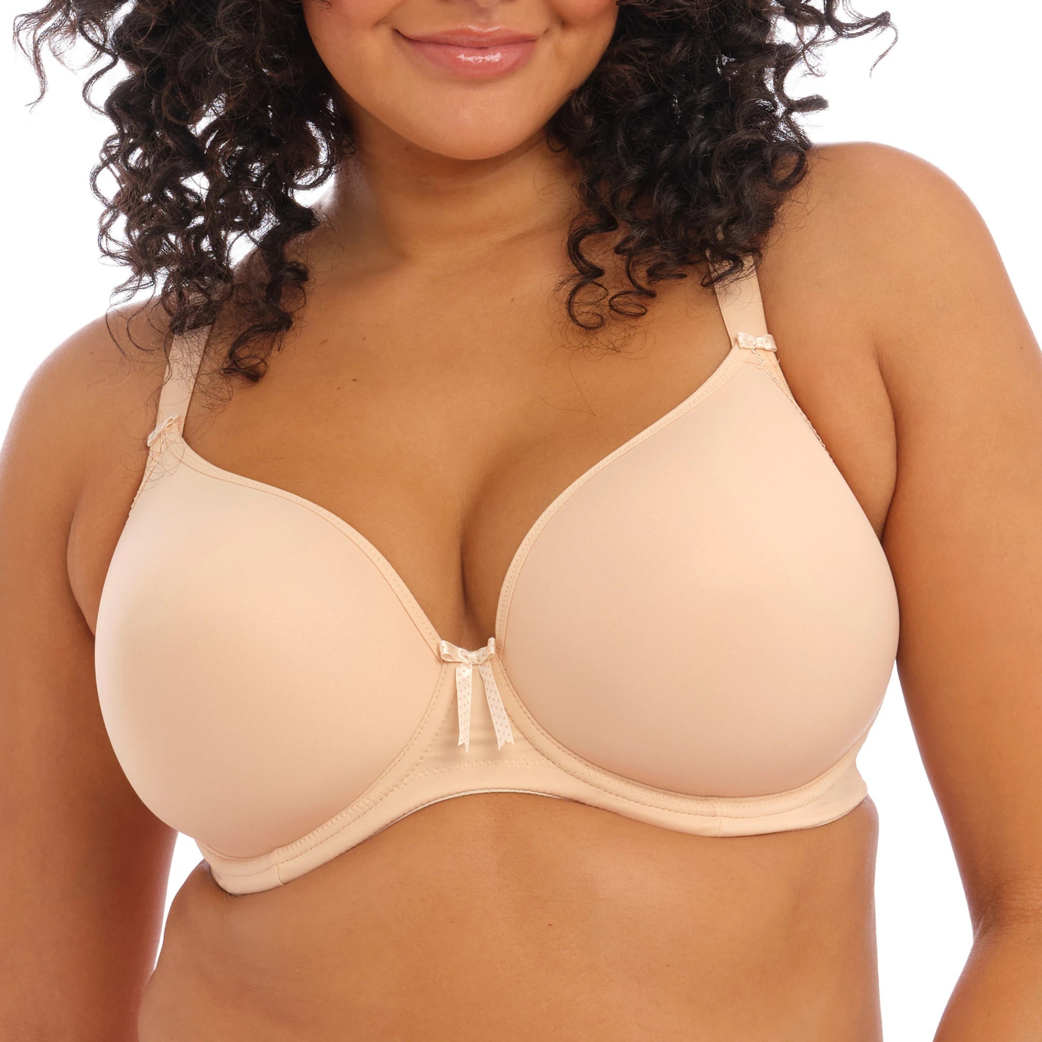 Elomi Bijou Bra in Sand - Front View