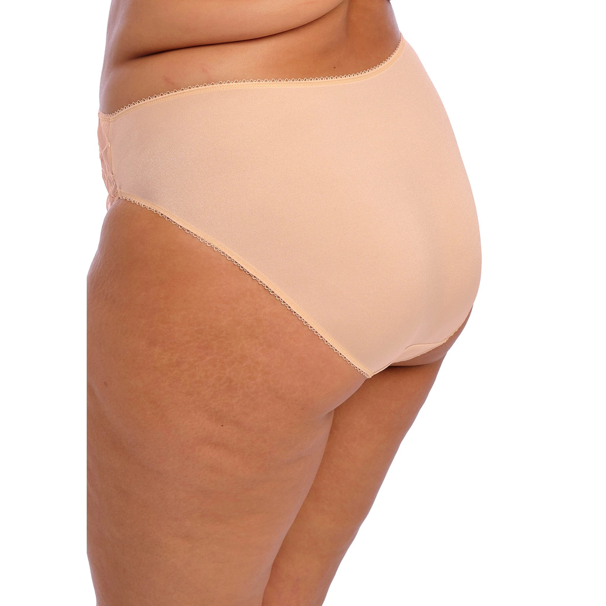 Elomi Cate Brief in Latte - Side View