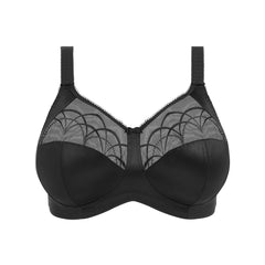 Elomi Cate Soft Cup Bra in Black - Cut Out