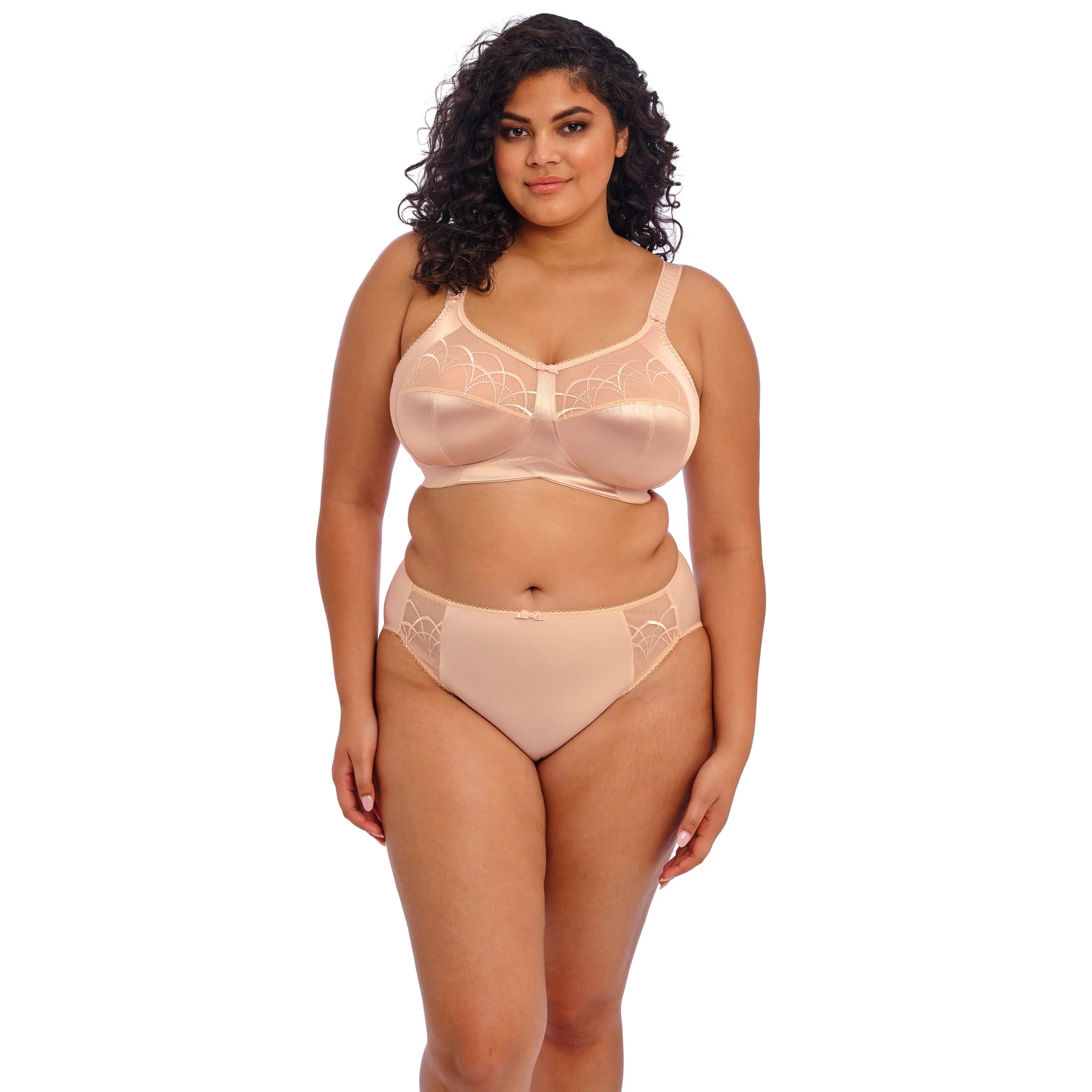 Elomi Cate Soft Cup Bra in Latte - Front View