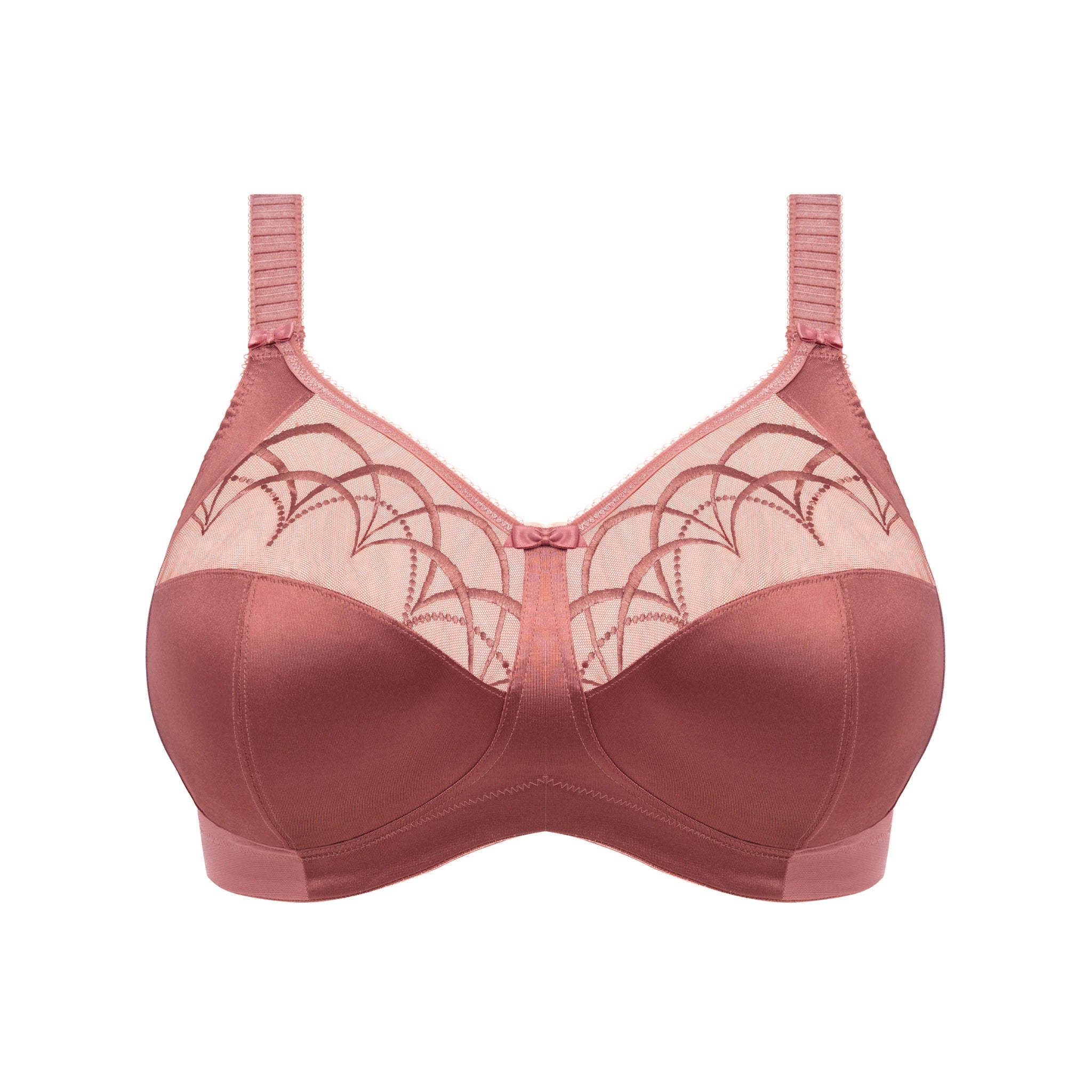Elomi Cate Soft Cup Bra in Rosewood - Cut Out