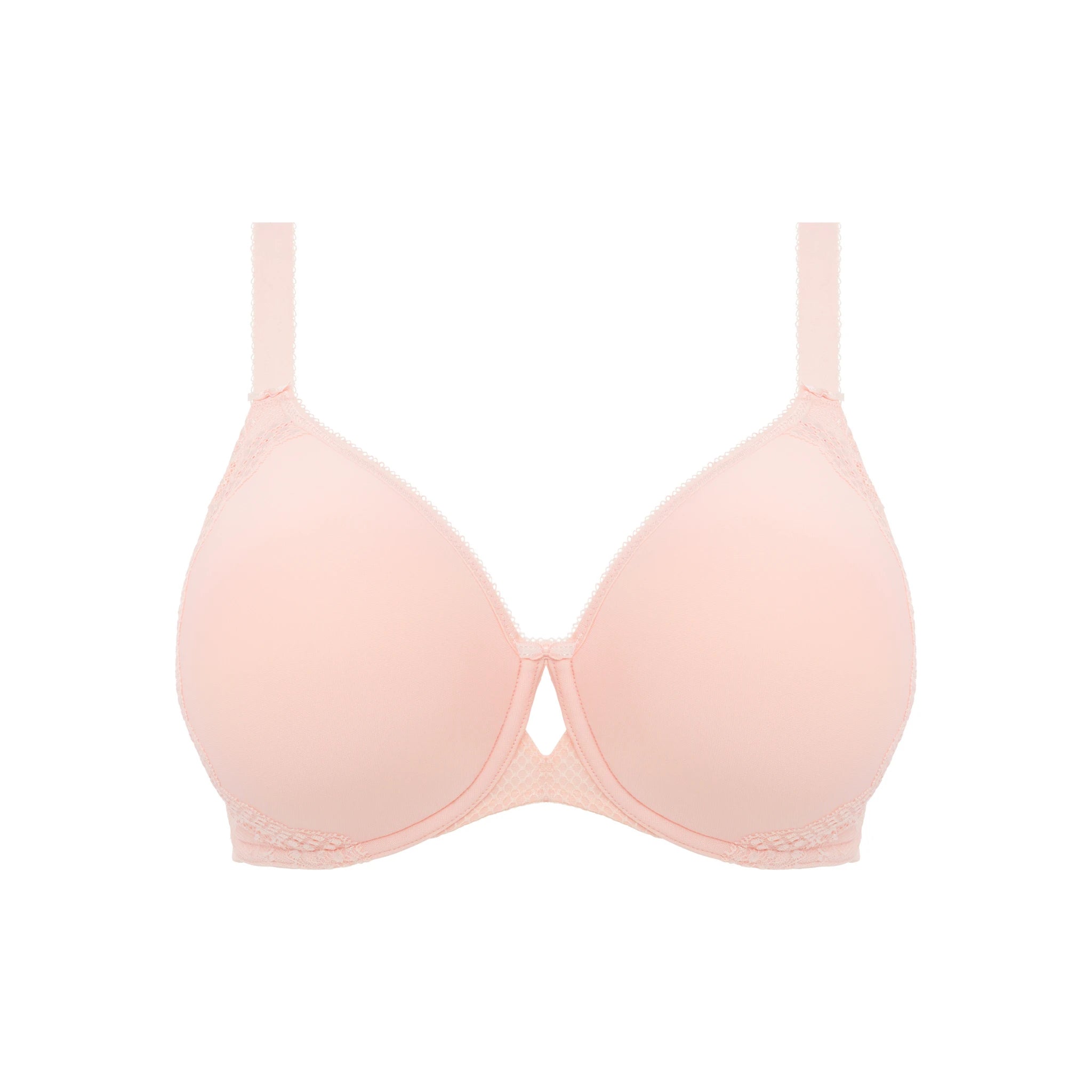 Elomi Charley Bandless Spacer Moulded Bra in Ballet Pink - Cutout
