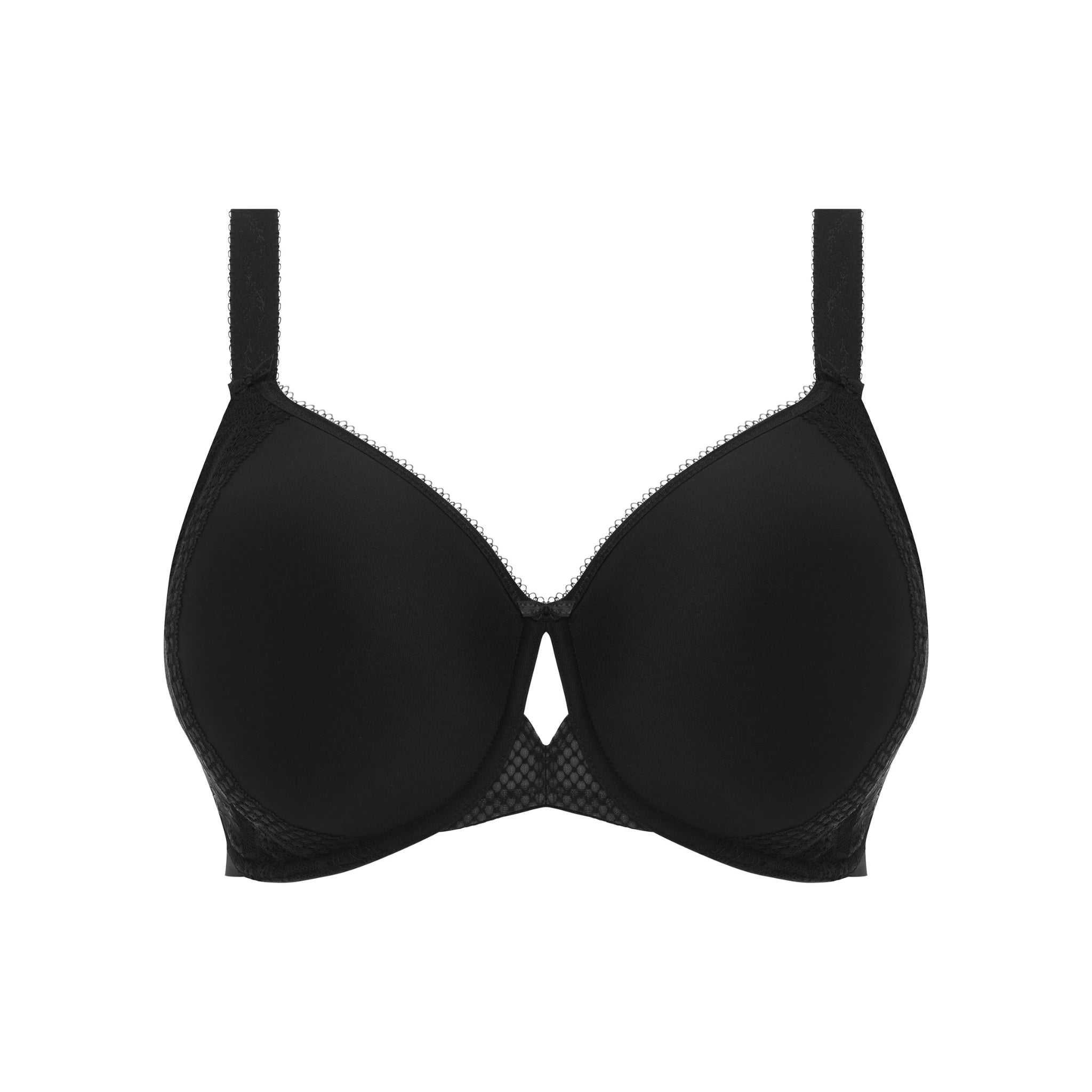 Elomi Charley Bandless Spacer Moulded Bra in Balck - Cutout