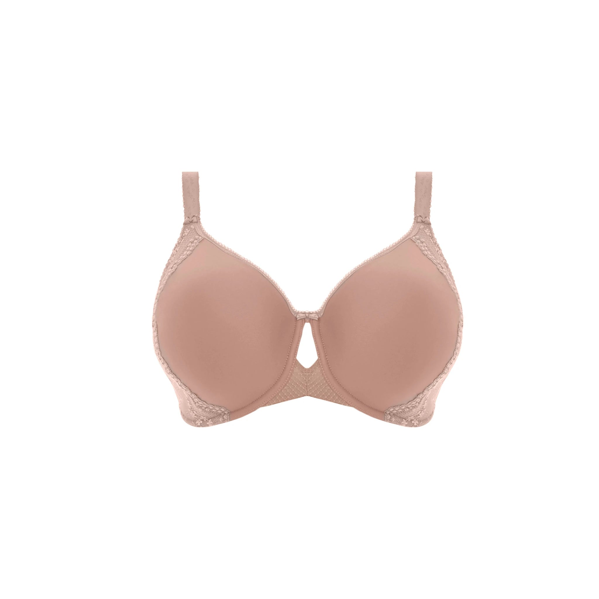 Elomi Charley Bandless Spacer Moulded Bra in Fawn - Cutout