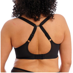 Elomi Charley Stretch Plunge Bra in Black - Racer Back