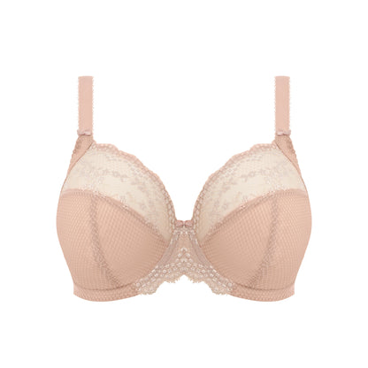 Elomi Charley Stretch Plunge Bra in Fawn - Cut Out