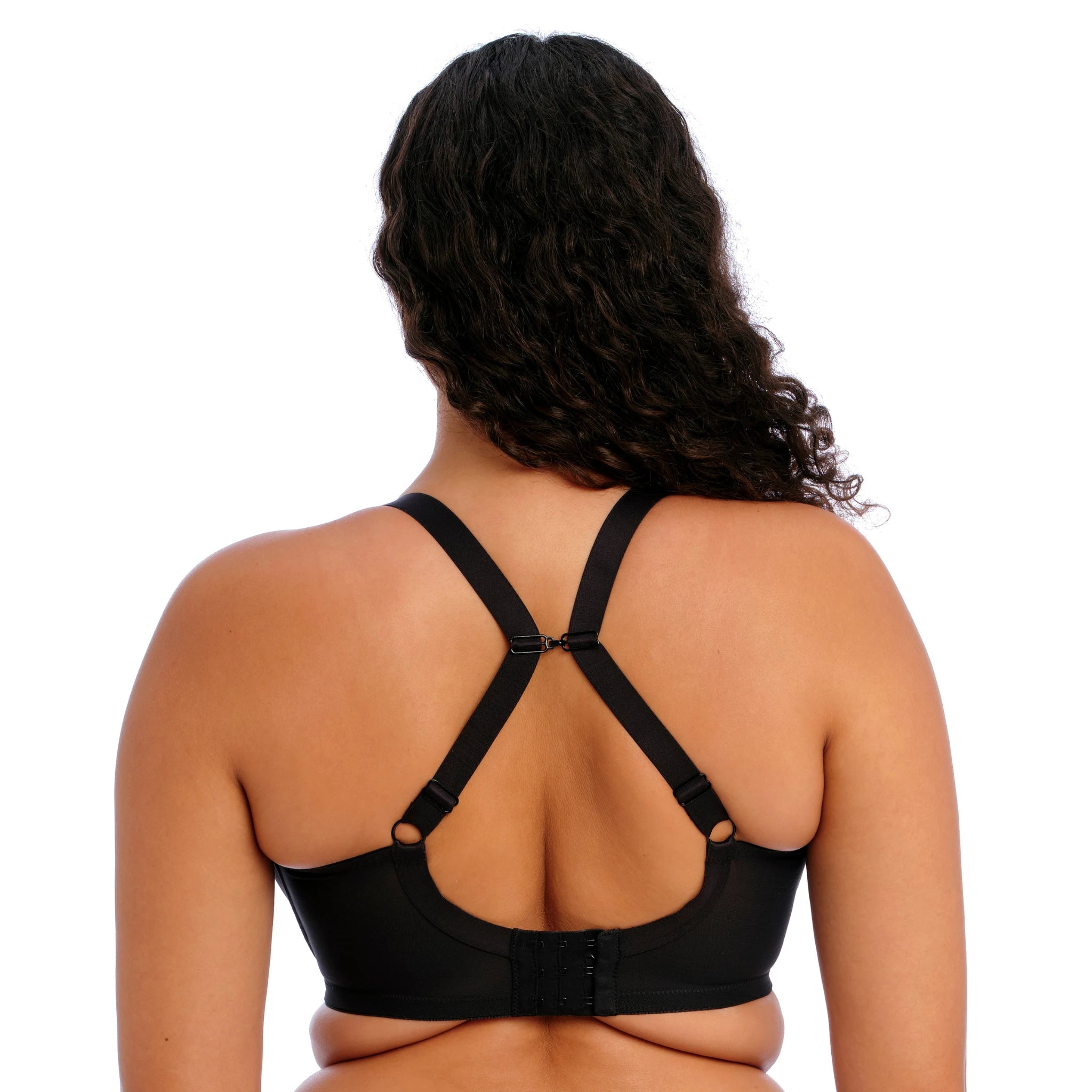 Elomi Energise Sports Bra in Black - Racer Back