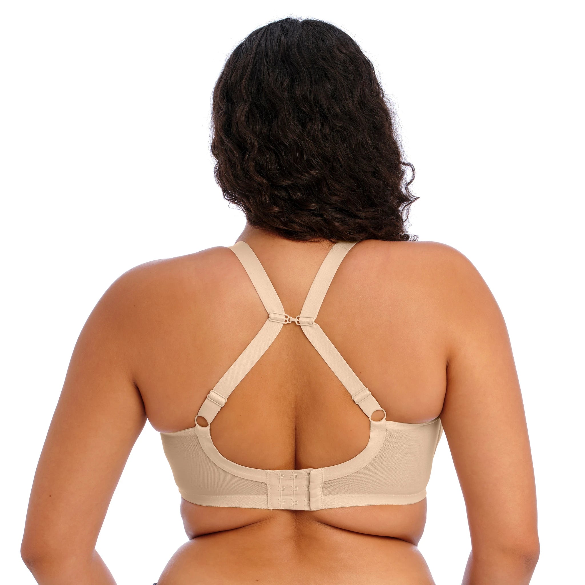 Elomi Energise Sports Bra in Nude - Racer Back