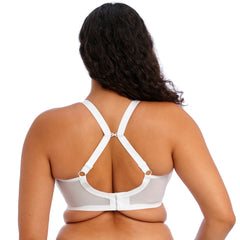 Elomi Energise Sports Bra in White - Racer Back
