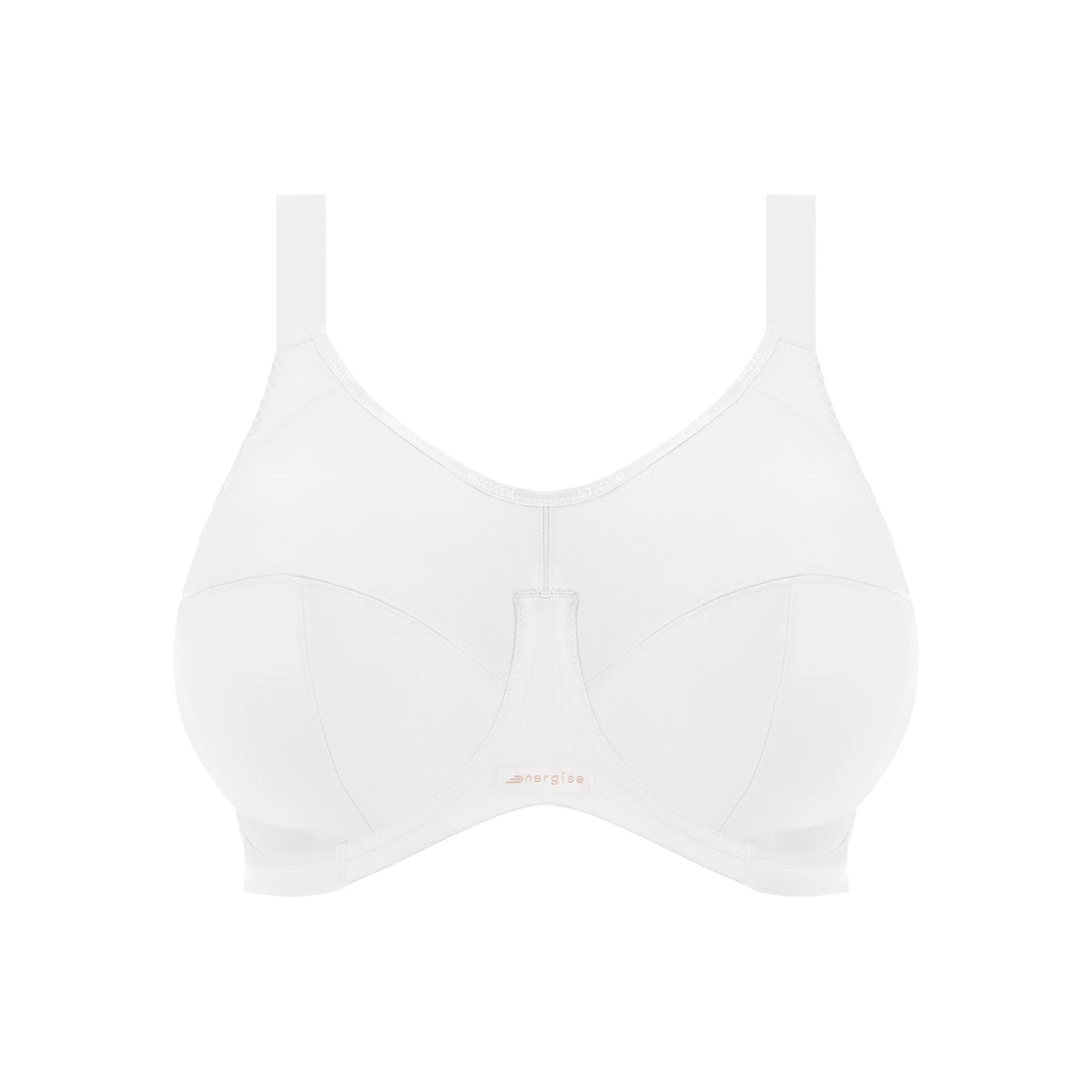 Elomi Energise Sports Bra in White - Cut Out