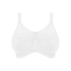 Elomi Energise Sports Bra in White - Cut Out