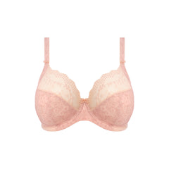Elomi Lucie Stretch Plunge Bra in Pale Blush - Cut Out